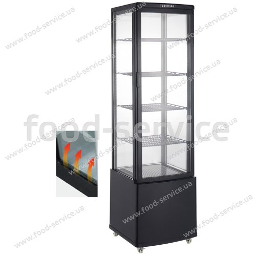 Вітрина холодильна GoodFood RT235L3 чорна